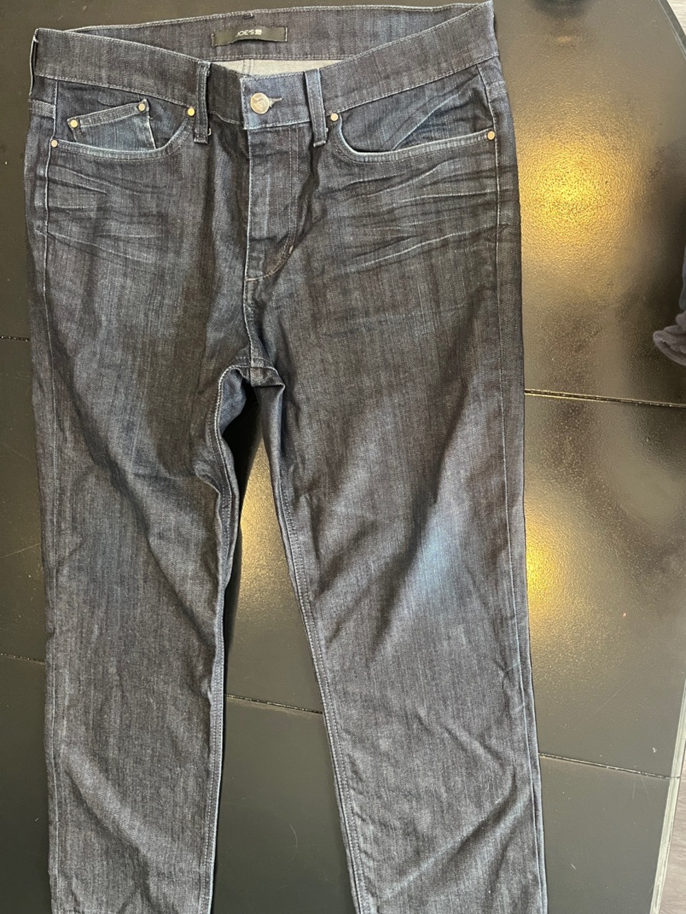 Joe's Jeans Slim Straight Dark Indigo Denim